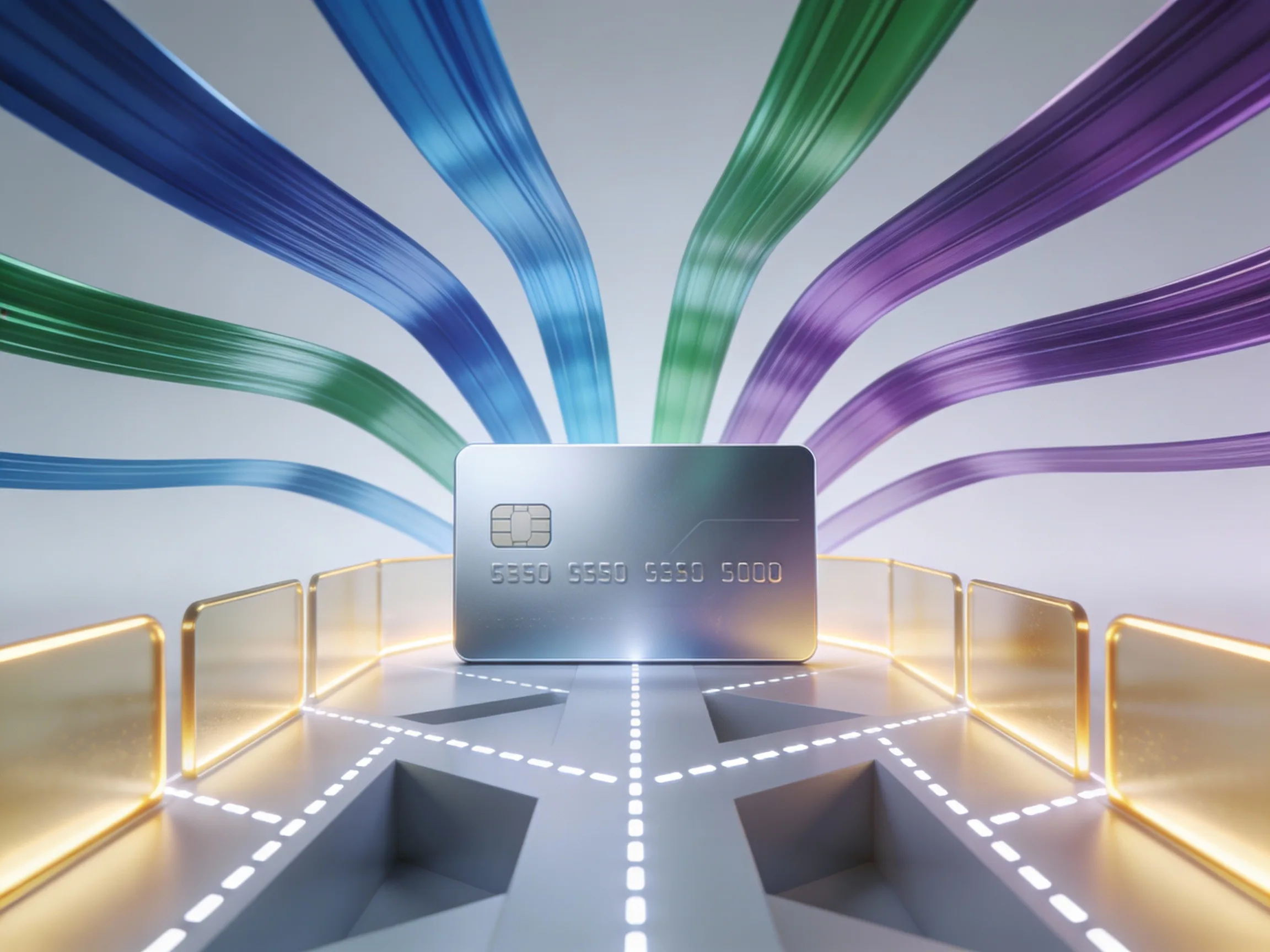 Digital card payment paths and connections
