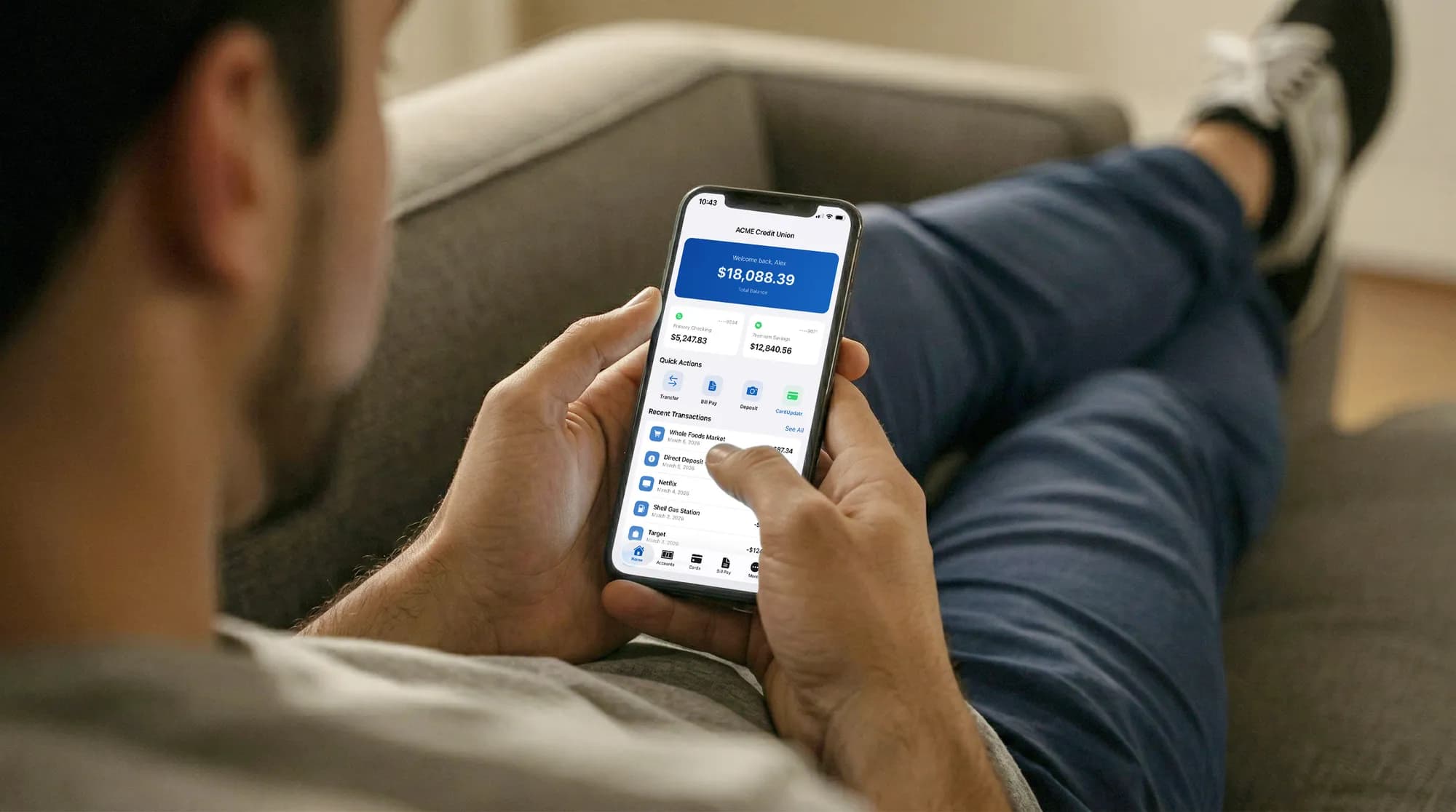 Card payment at terminal